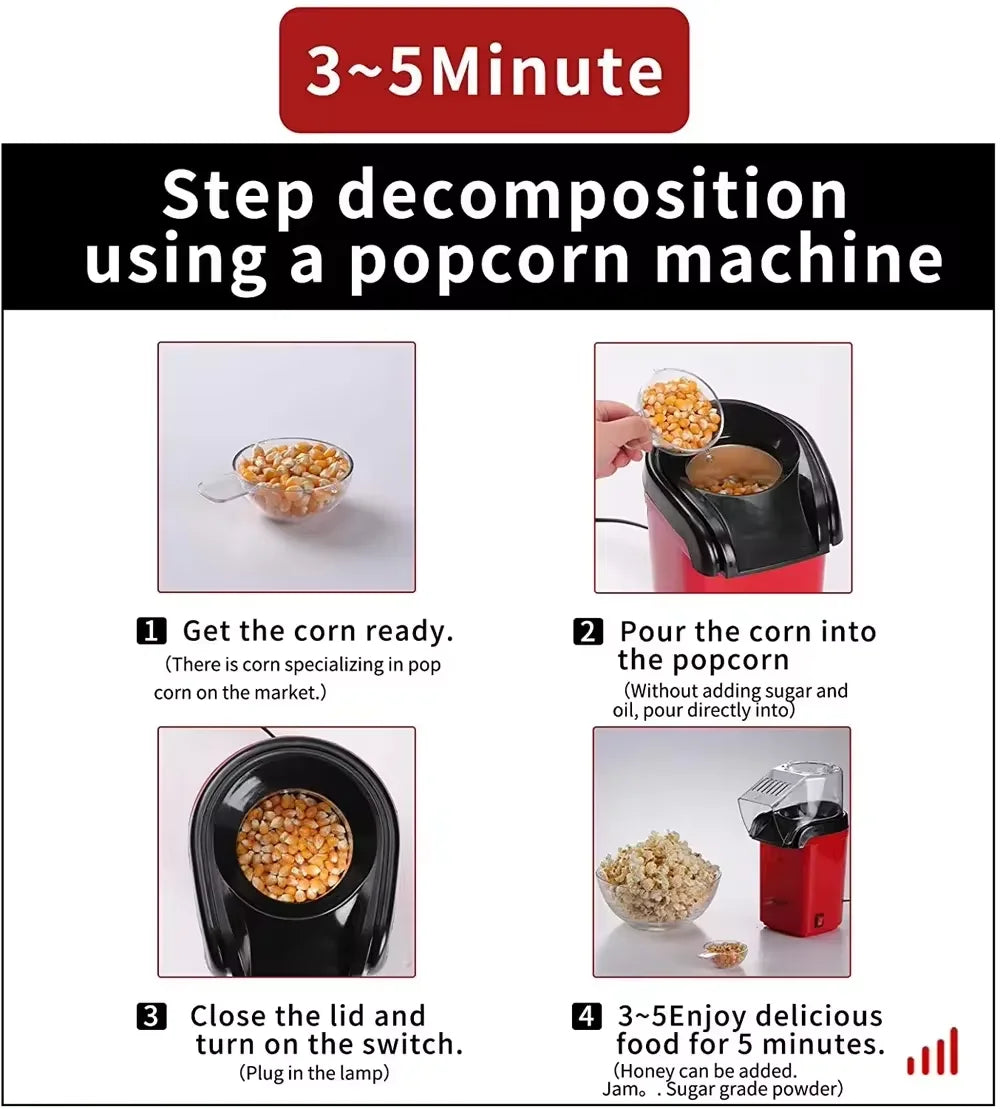 PopJoy Kids Popcorn Maker